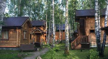 Фото номера Дом c 1 спальней («Терем») Гостиница Изба г. Ая 18
